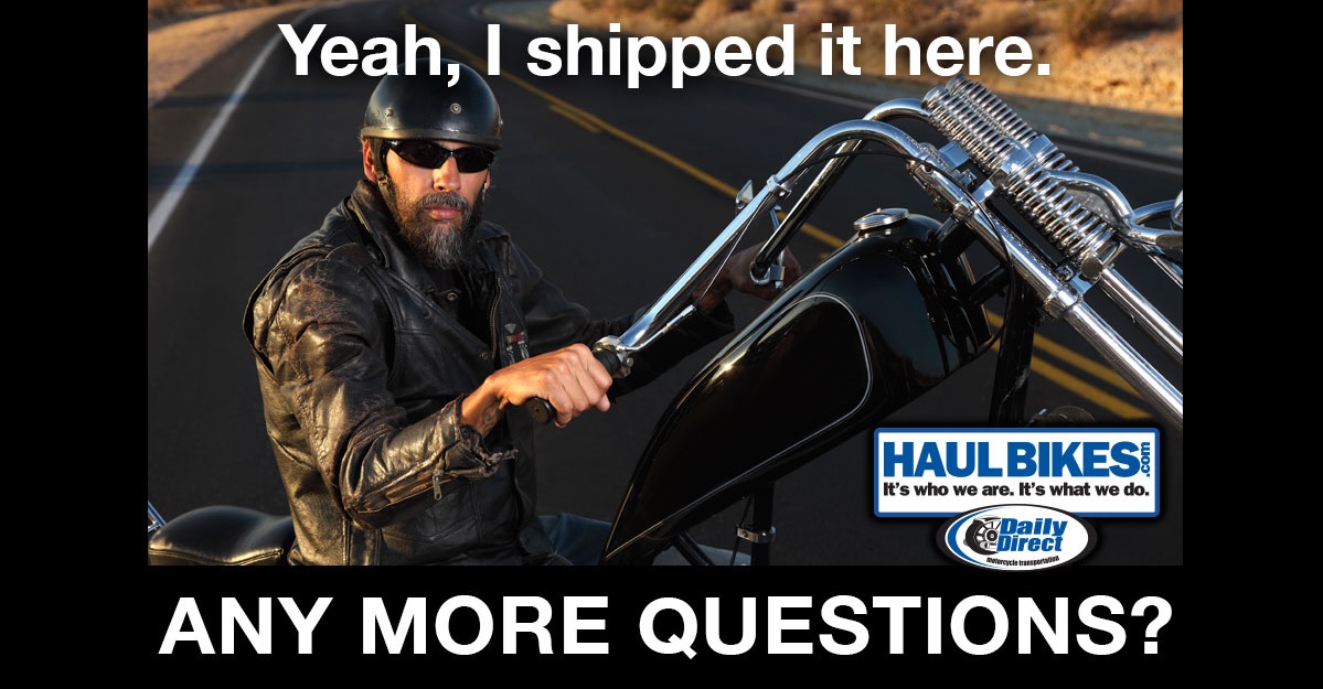 shipping my motorcycle